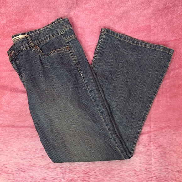 148. Route 66 Original Clothing Co. True Fit Flare Jeans 15/16 - Picture 1 of 7